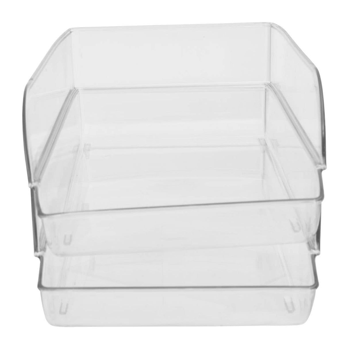 Romm Set Of Two Stackable Fridge Bins