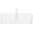 Romm Clear Plastic Kitchen Organiser With Handle