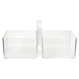 Romm Clear Plastic Kitchen Organiser With Handle