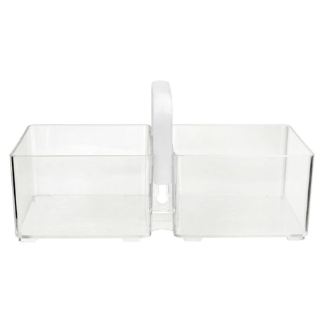 Romm Clear Plastic Kitchen Organiser With Handle