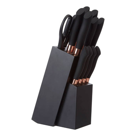 11 Pc Copper Fringed Knife