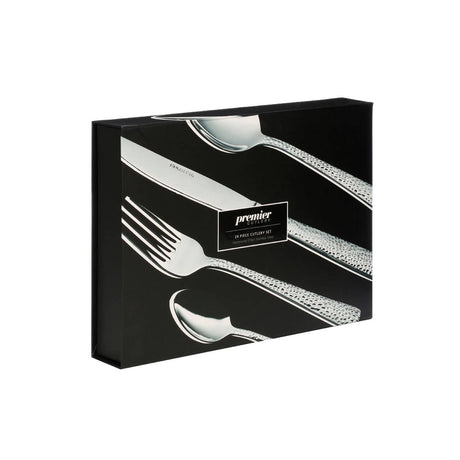 Hammered 24Pc Cutlery Set