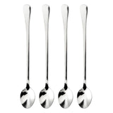 Set Of Four Latte And Sundae Spoons