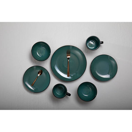 Avie Lustra 16Pc Rose Gold Cutlery Set