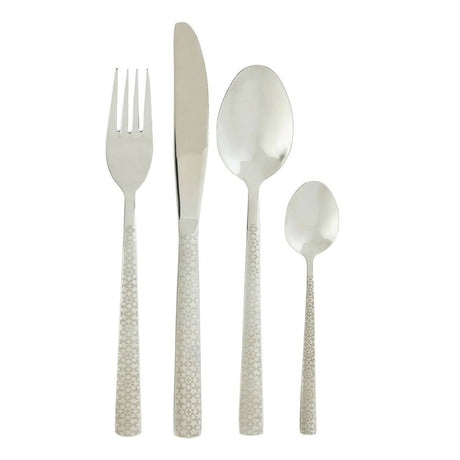 Avie 24Pc Casablanca Cutlery Set