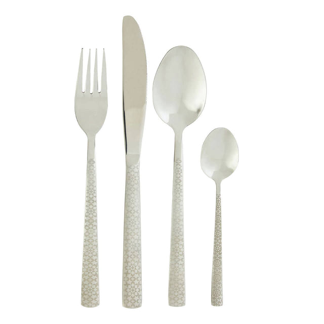 Avie 24Pc Casablanca Cutlery Set