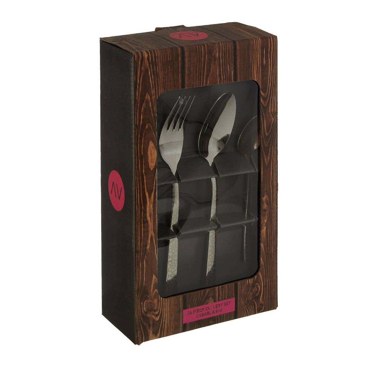 Avie 24Pc Casablanca Cutlery Set