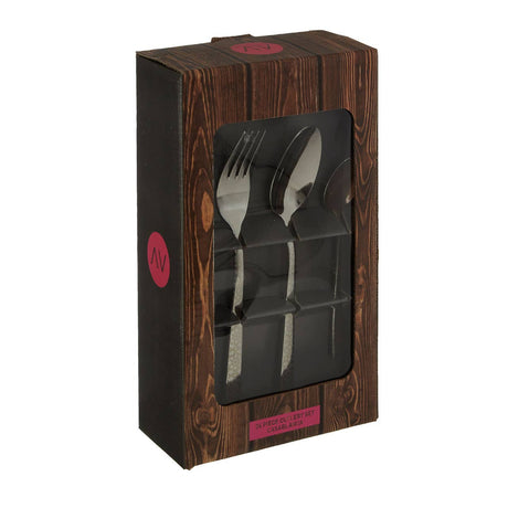 Avie 24Pc Casablanca Cutlery Set