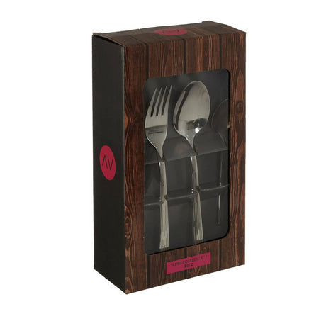 Avie 16Pc Deco Cutlery Set