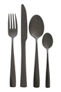 Avie 16Pc Onyx Cutlery Set