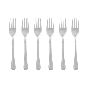 Set Of Six Classic Cake Forks