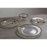 Modern Retro 16 Pc Gold Finish Cutlery Set