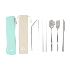 Mimo 6 Pc Silver Finish Cutlery Set With Box