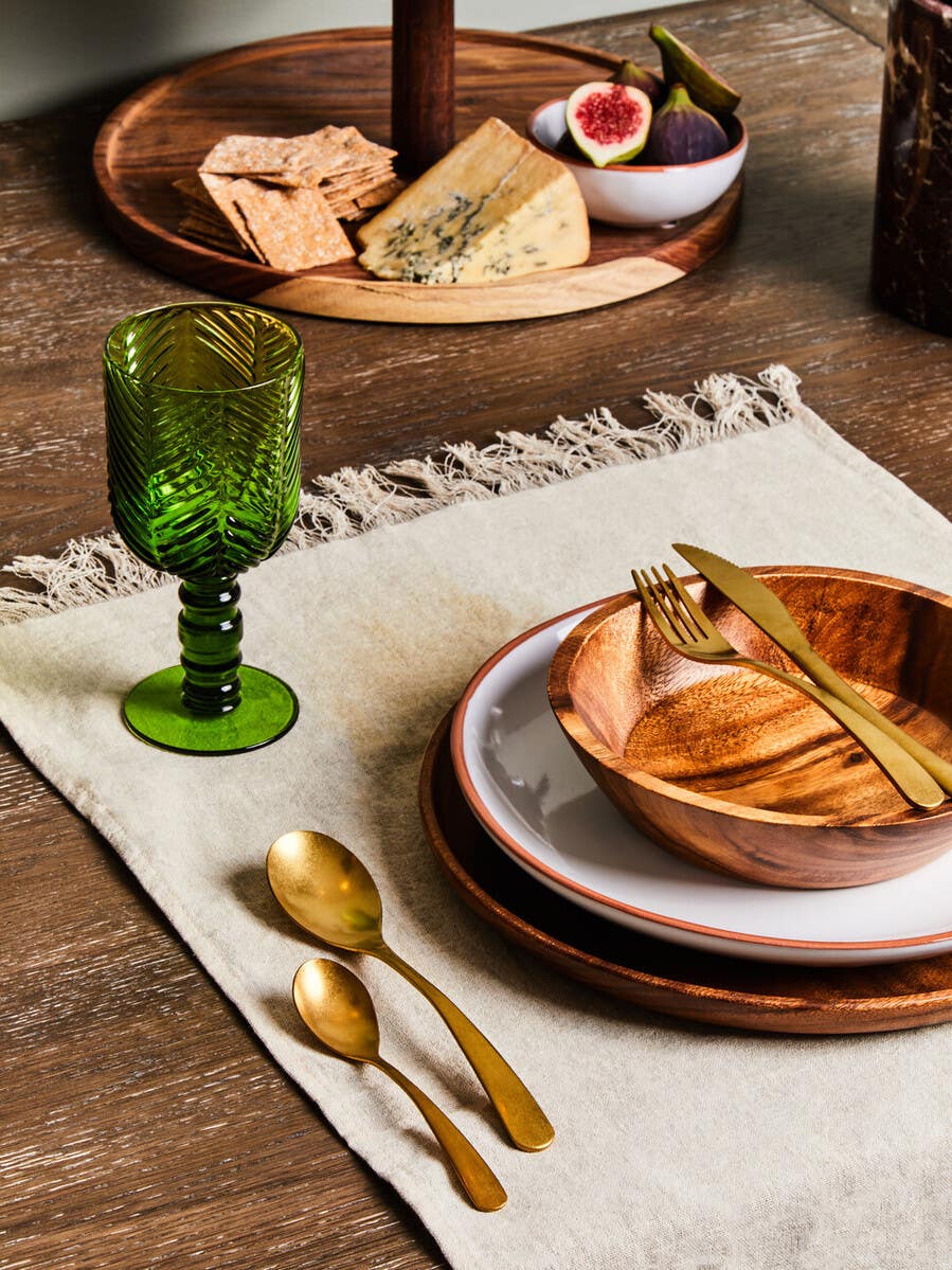 Avie 16Pc Cutlery Set With Curved Handles