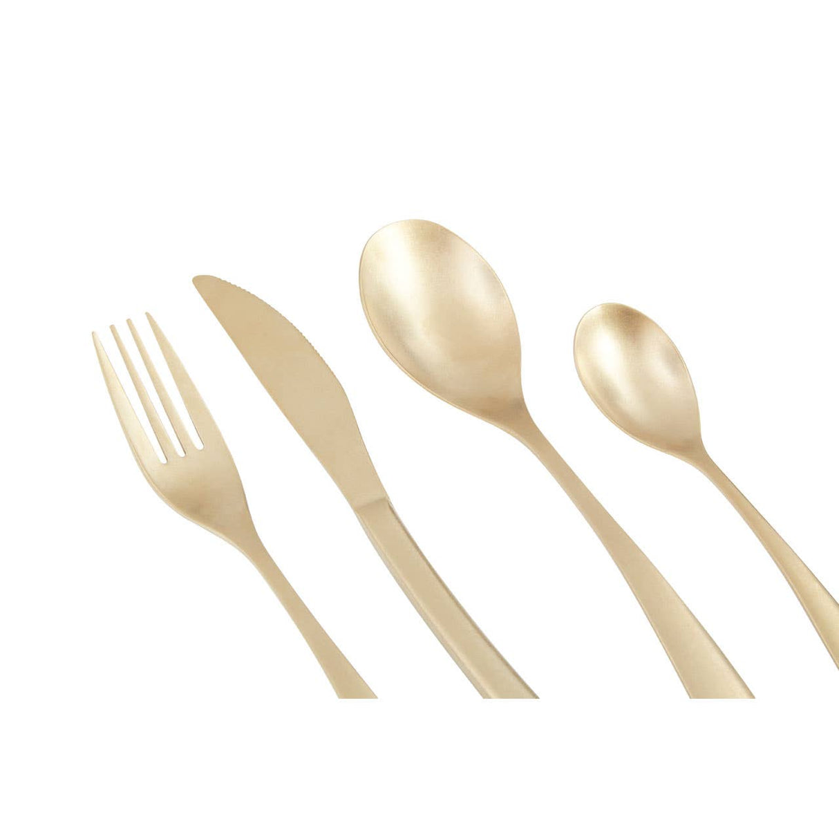 Avie 16Pc Cutlery Set With Curved Handles