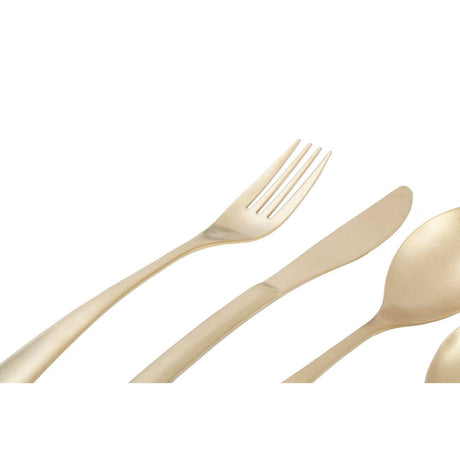 Avie 16Pc Cutlery Set With Curved Handles