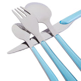 Zuma 24Pc Multi Pastel Coloured Cutlery