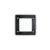 Leti Black Square Recessed LED Spotlight