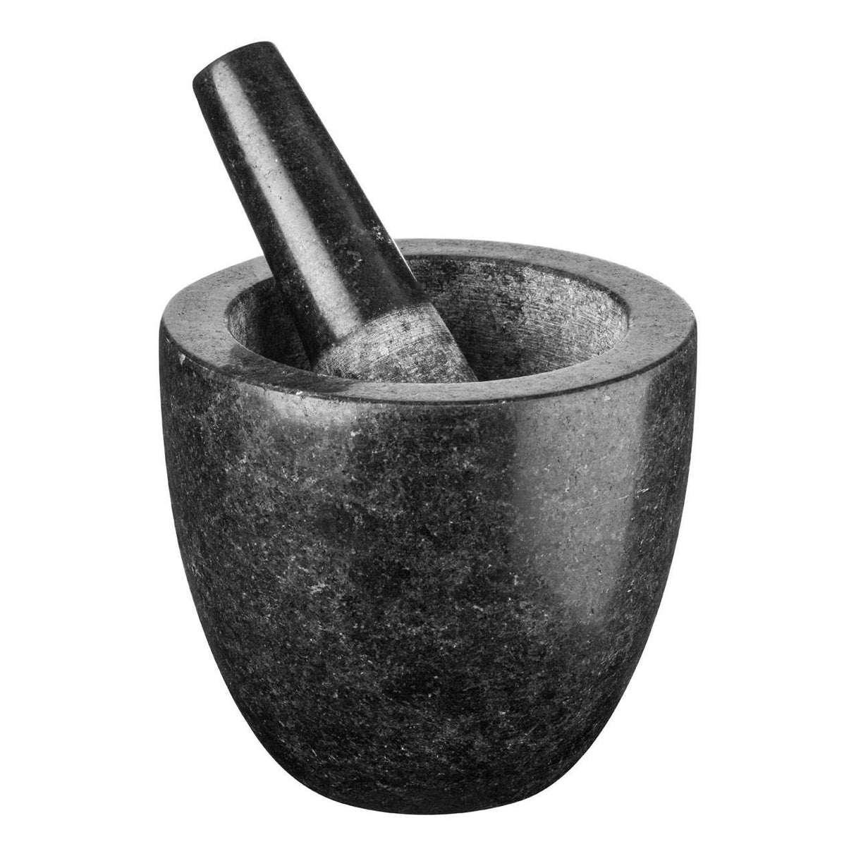 Norse Speckled Charcoal Granite Mortar and Pestle