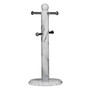 Salerno White Marble 4 Cup Mug Tree