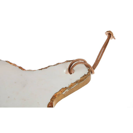 White Marble / Gold Foil Paddle Board