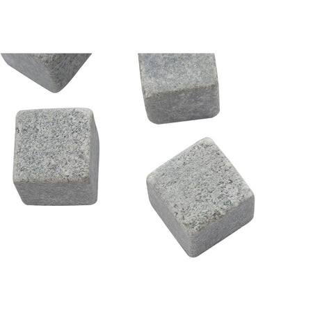 Set Of 9 Granite Ice Rocks