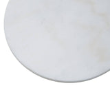 Round Marble Paddle Chopping Board