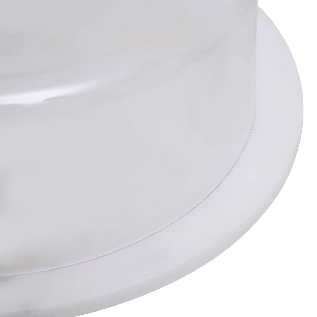 White Marble Cheese Board With Domed Lid