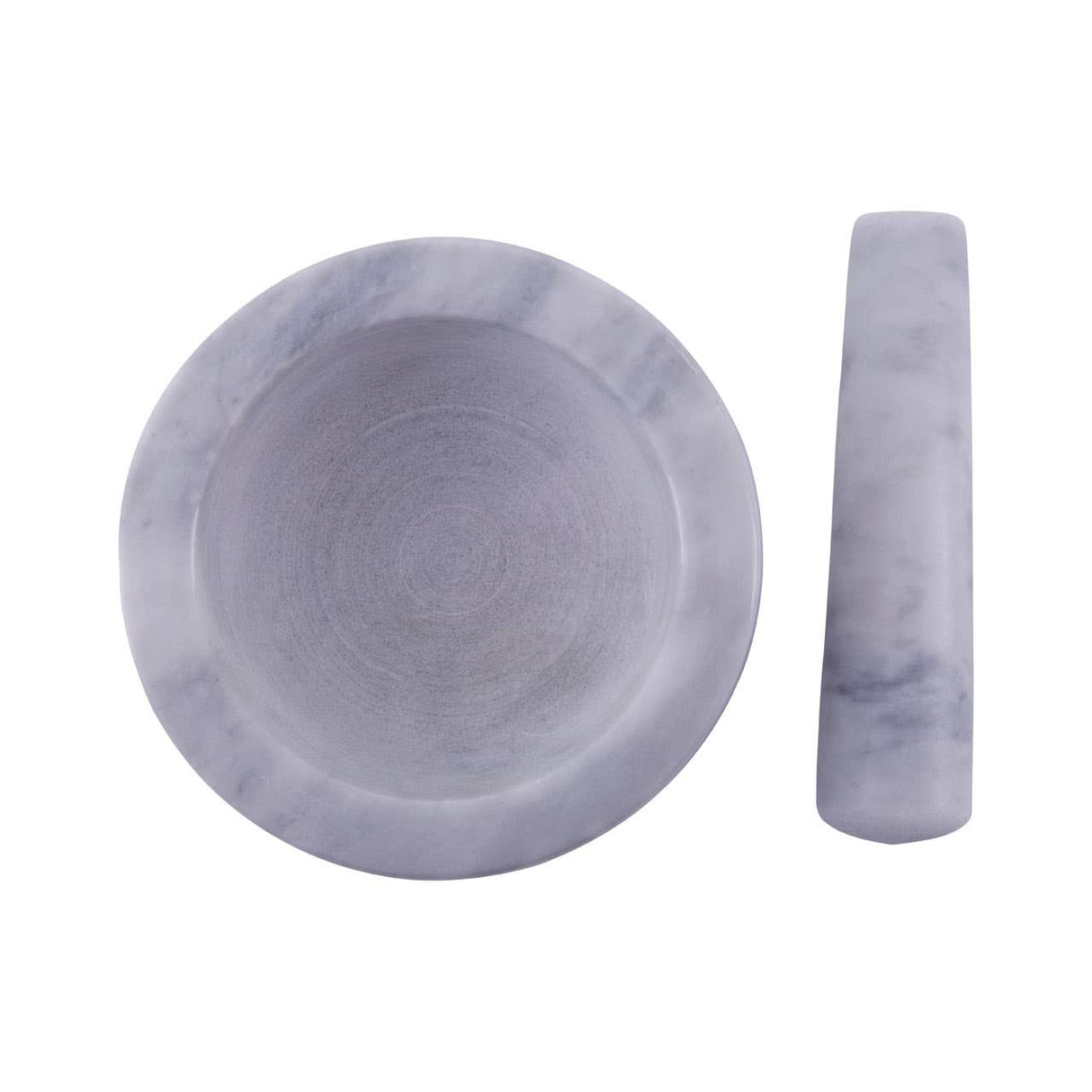 Grey Marble Mortar And Pestle - 250Ml