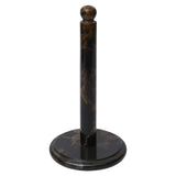 Black And Gold Marble Kitchen Roll Holder