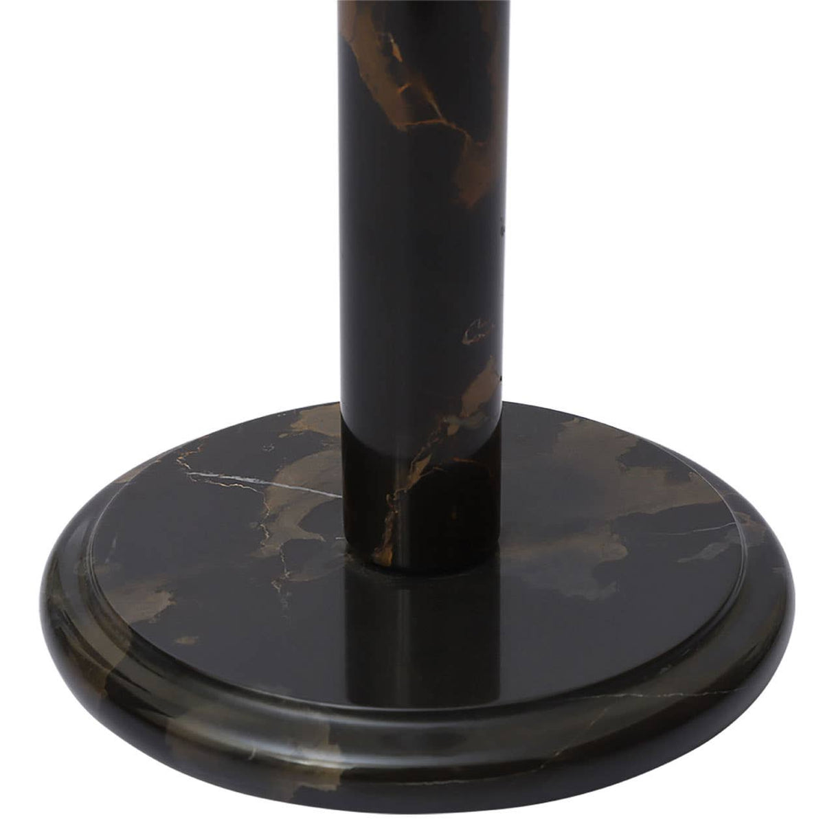 Black And Gold Marble Kitchen Roll Holder