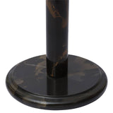 Black And Gold Marble Kitchen Roll Holder