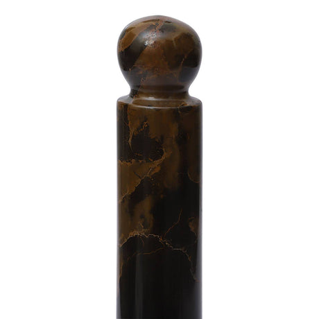 Black And Gold Marble Kitchen Roll Holder