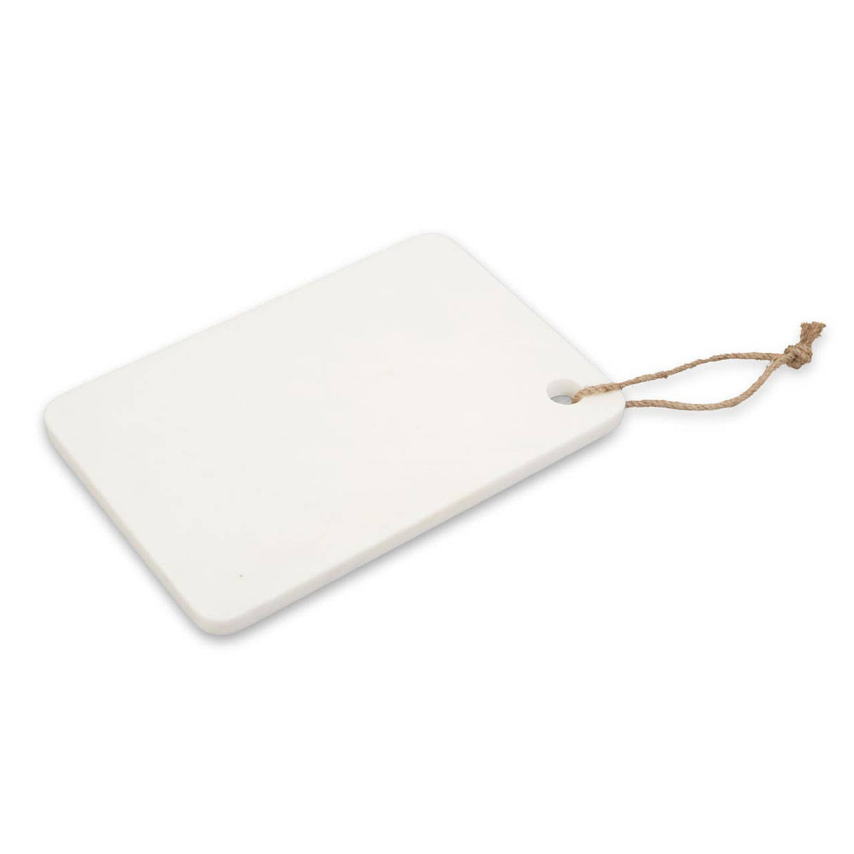 Rectangular White Marble Chopping And Serving Board