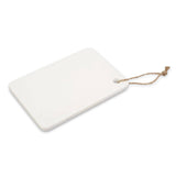 Rectangular White Marble Chopping And Serving Board