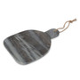 Rounded Grey Marble Chopping And Serving Board
