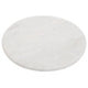 Kindia Round White Marble Chopping and Serving Board