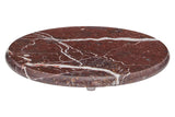 Salmo Red Marble Round Chopping Board
