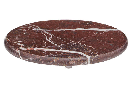 Salmo Red Marble Round Chopping Board
