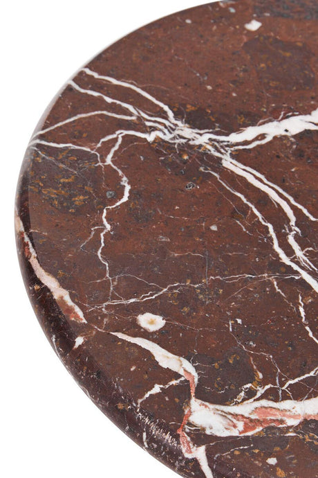 Salmo Red Marble Round Chopping Board