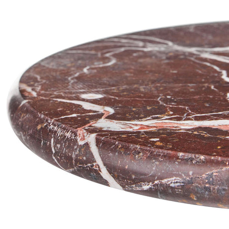 Salmo Red Marble Round Chopping Board