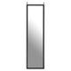 Mize Black Plastic Frame Over Door Mirror