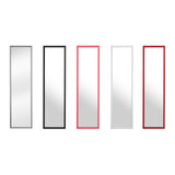 Hot Pink Plastic Frame Over Door Mirror