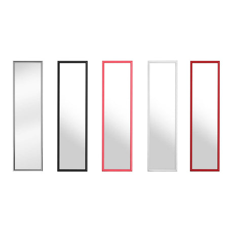 Hot Pink Plastic Frame Over Door Mirror