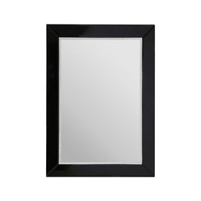 Black Mirror Bevelled Edge Wall Mirror