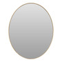 Helen Large Gold Finish Oval Wall Mirror