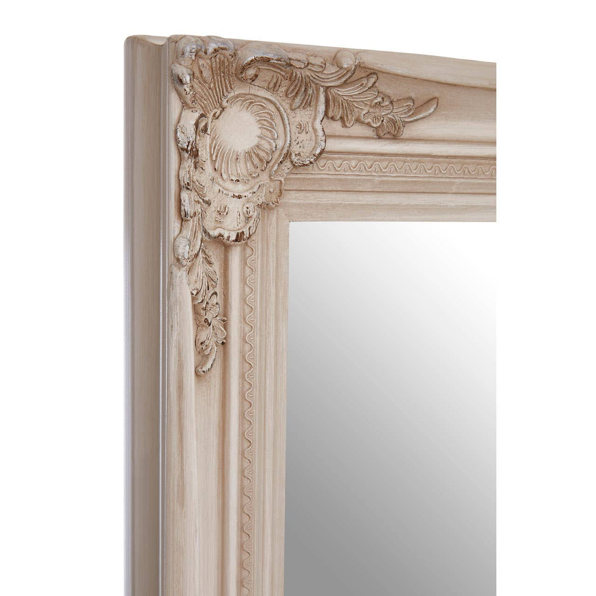 Antonio White Wall Mirror