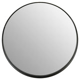 Cindy Small Matte Black Finish Wall Mirror