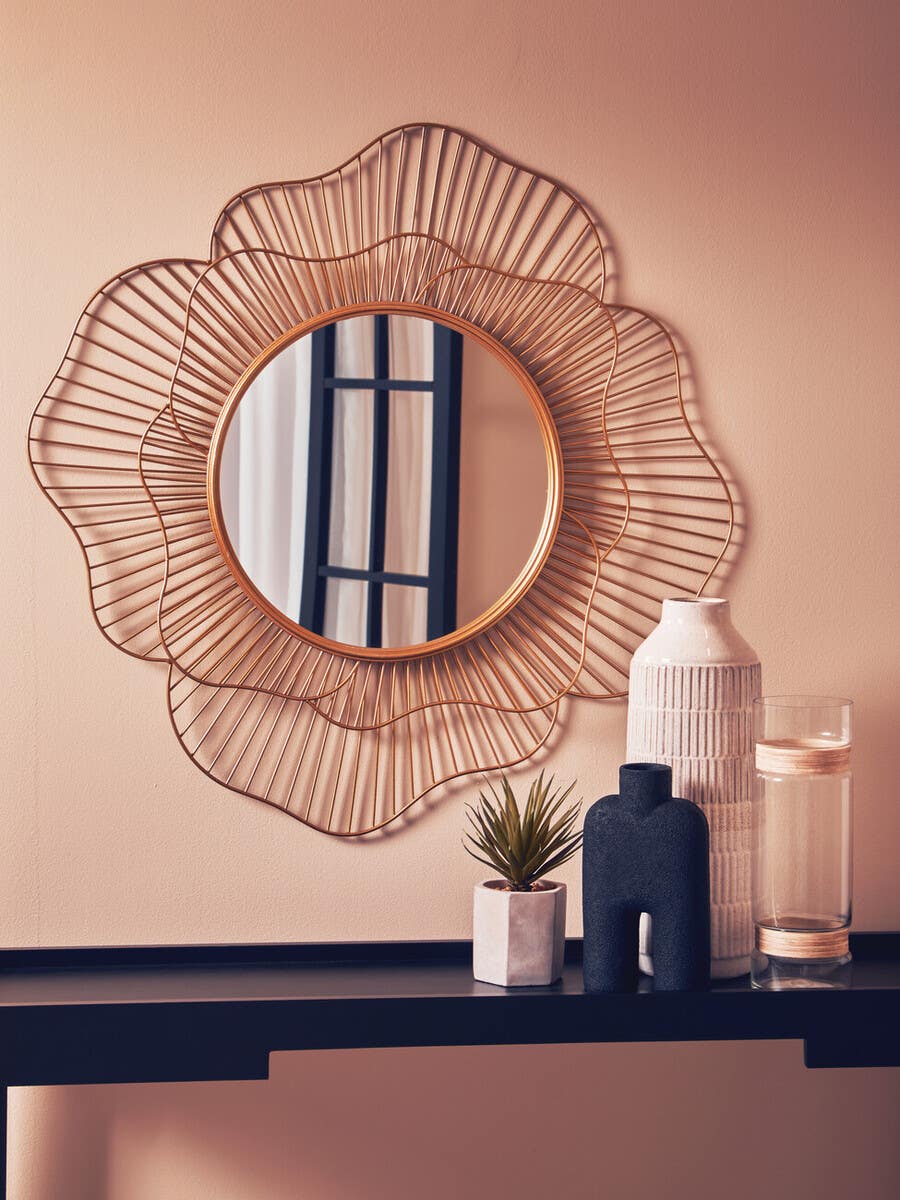 Matera Flower Wall Mirror