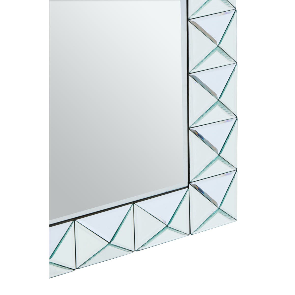 Yula Pyramid Edged Wall Mirror